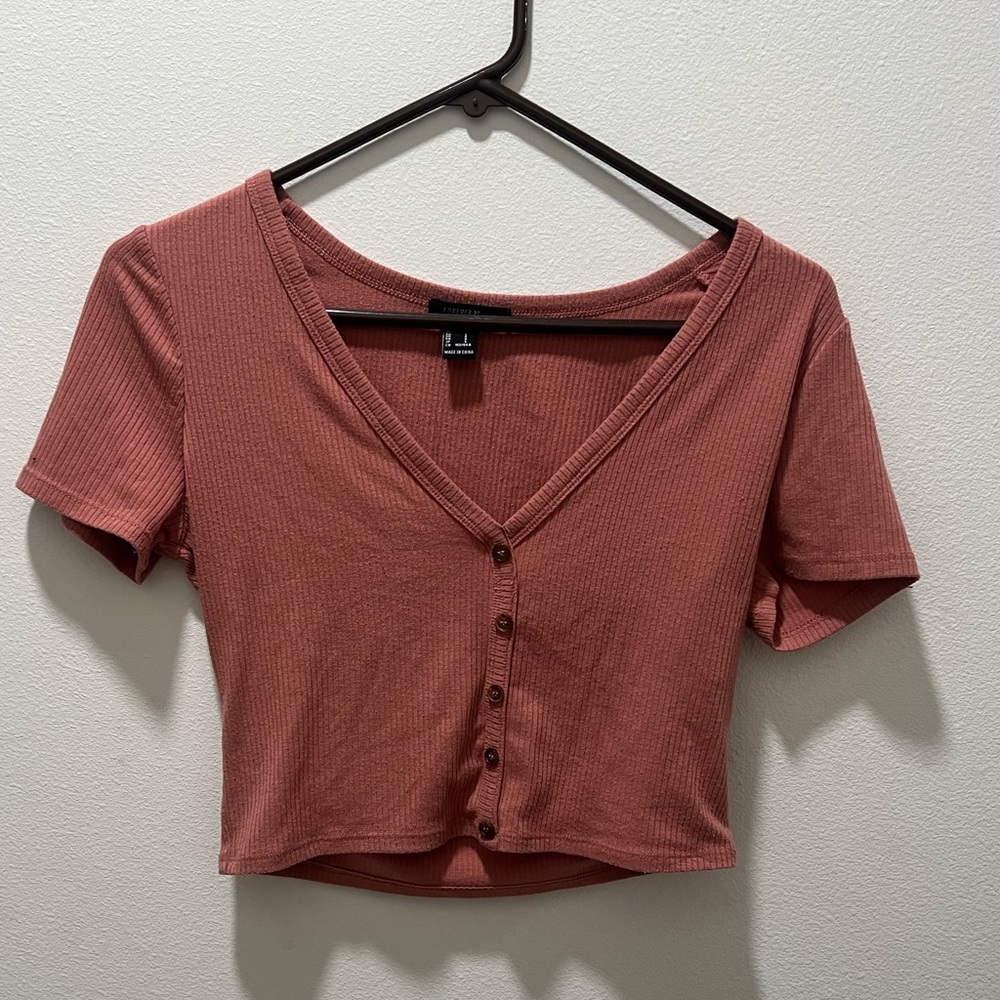 Button up tee shirt